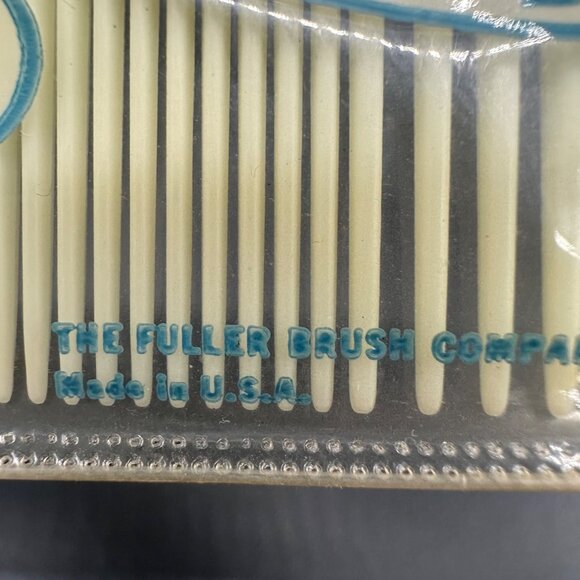 Vintage Fuller Large Ladys Comb Retro Vanity Bathroom Accessory Plastic USA - Picture 5 of 11